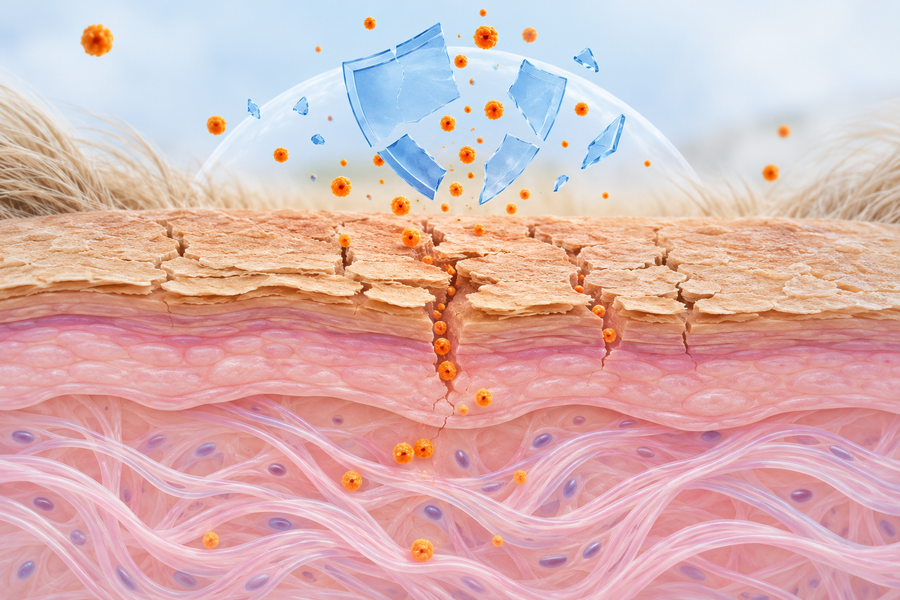 Allergens slip through, and the itch starts